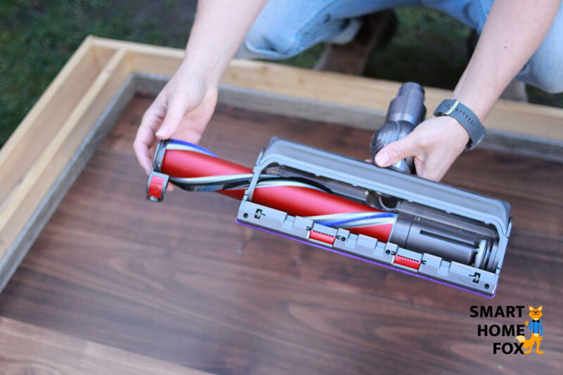 Das Ausbauen der Rolle